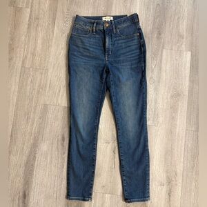 Madewell Curvy HIgh Rise Skinny Jeans NWT